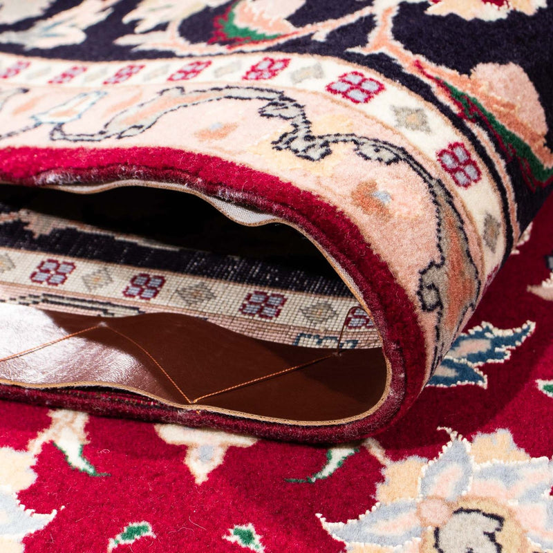 Tappeto Persero - Tabriz - Reale - 240 x 172 cm - rosso scuro