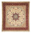 Tappeto Persero - Tabriz - Reale quadrato - 258 x 252 cm - beige