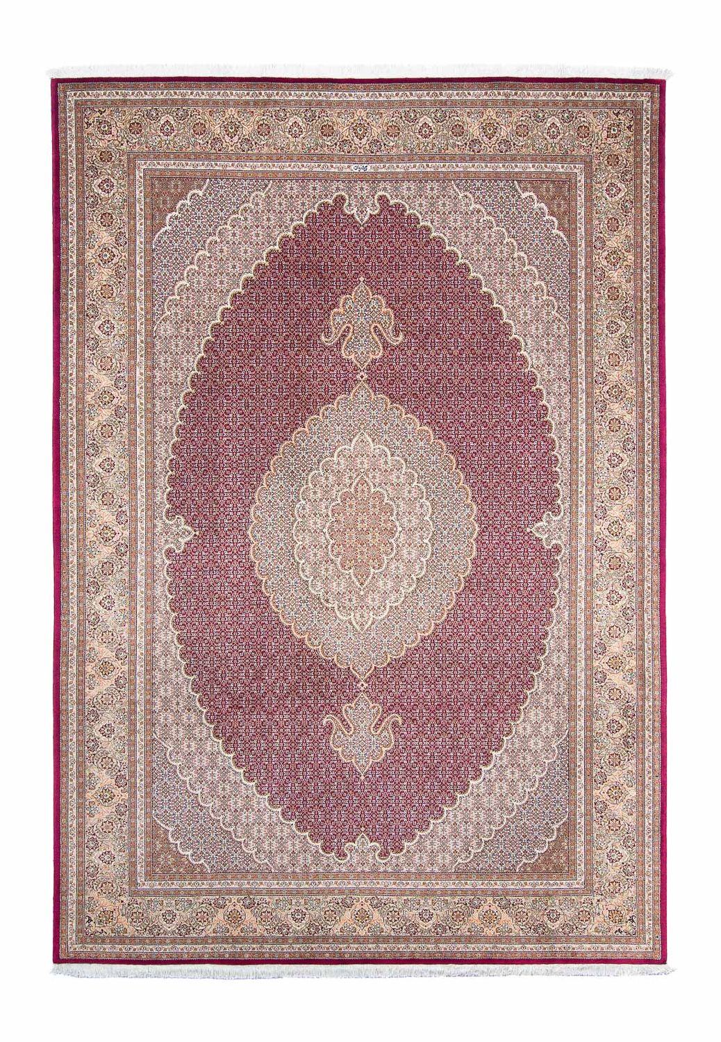 Tappeto Persero - Tabriz - 298 x 198 cm - rosso