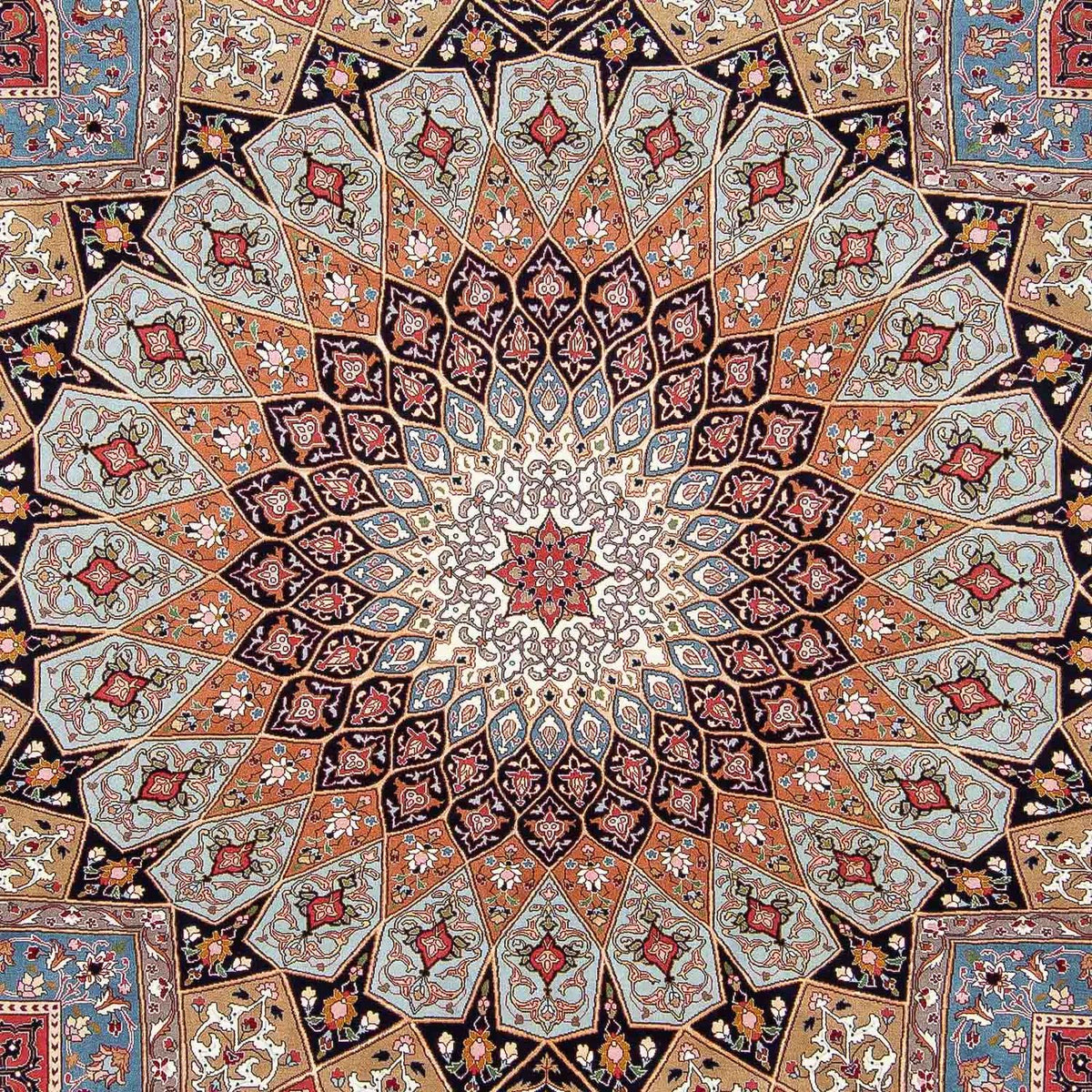 Tappeto Persero - Tabriz - Reale - 304 x 253 cm - multicolore