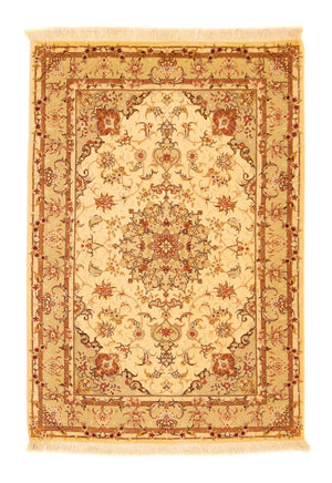 Tappeto Persero - Tabriz - Reale - 147 x 104 cm - beige