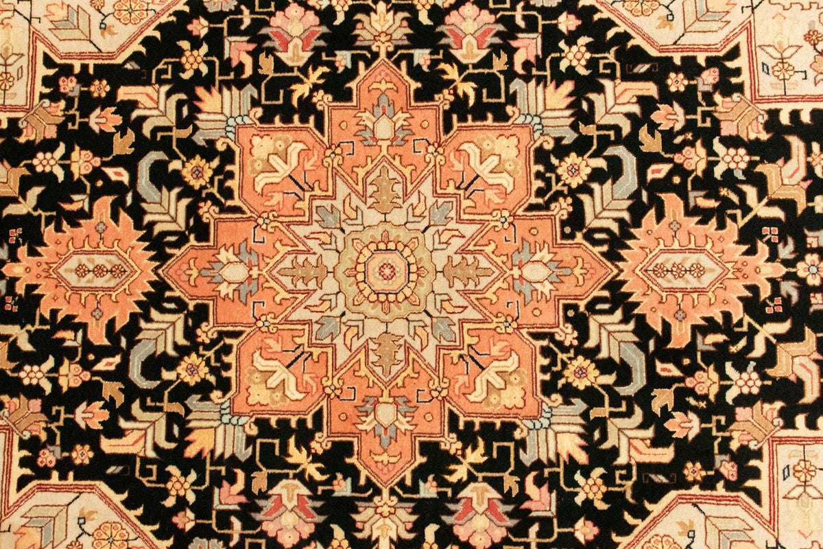 Tappeto Persero - Tabriz - Reale - 153 x 100 cm - blu scuro