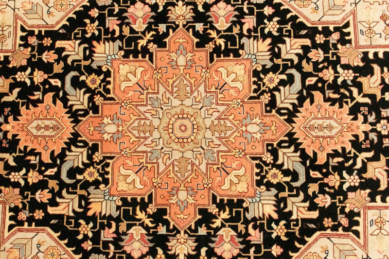 Tappeto Persero - Tabriz - Reale - 153 x 100 cm - blu scuro