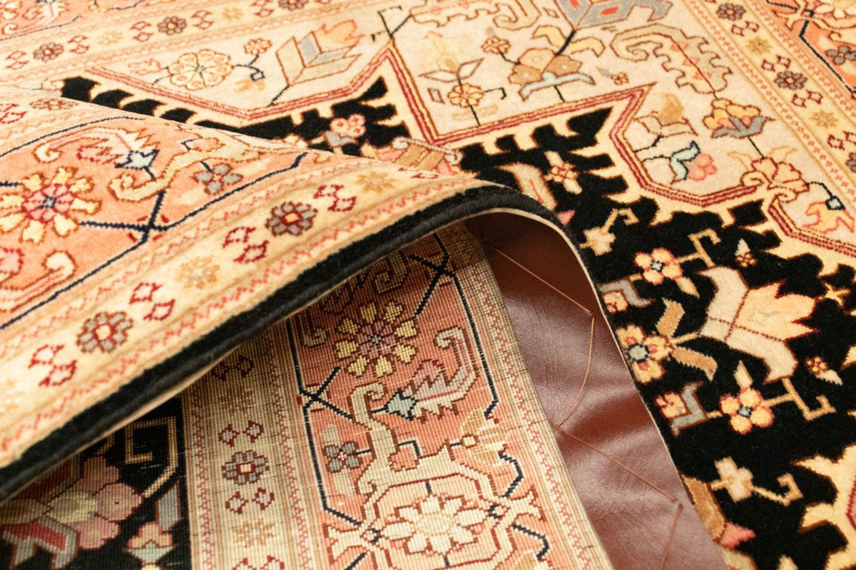 Tappeto Persero - Tabriz - Reale - 153 x 100 cm - blu scuro