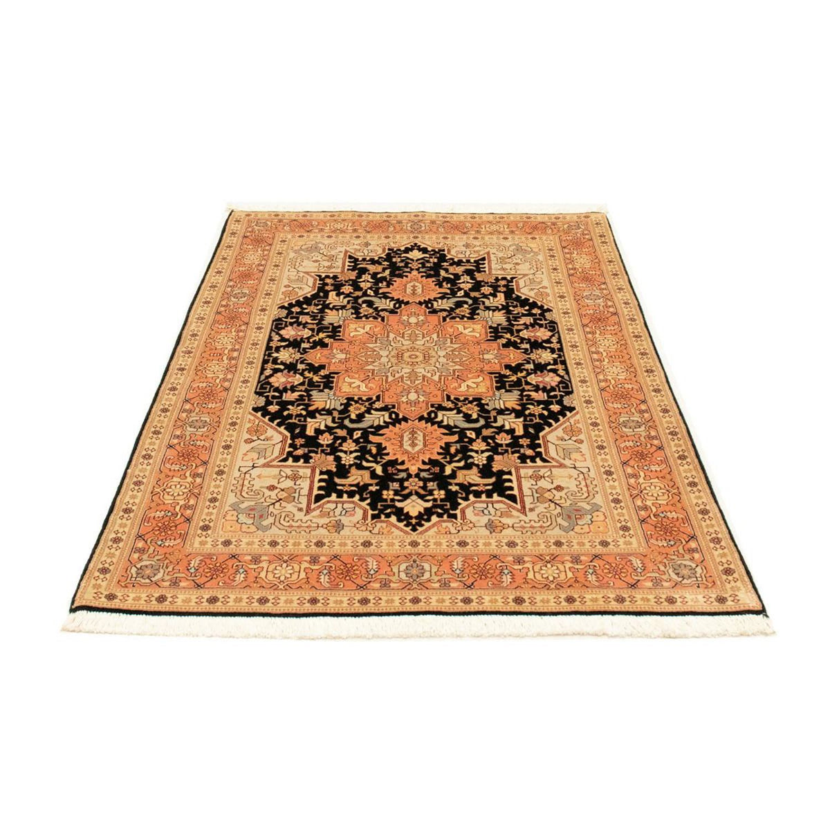 Tappeto Persero - Tabriz - Reale - 153 x 100 cm - blu scuro