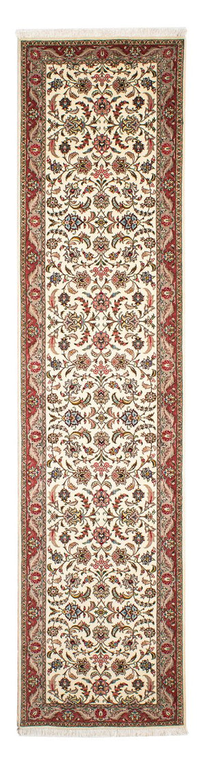 Tappeto corsia Tappeto Persero - Tabriz - Reale - 298 x 72 cm - beige