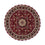Tappeto Persero - Tabriz - Reale rotondo  - 150 x 150 cm - rosso scuro