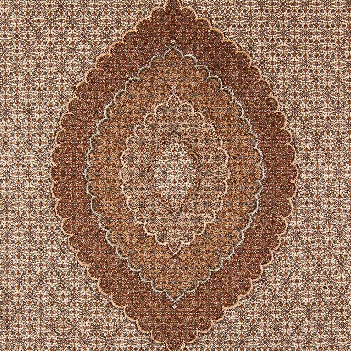 Tappeto Persero - Tabriz - 360 x 249 cm - marrone chiaro