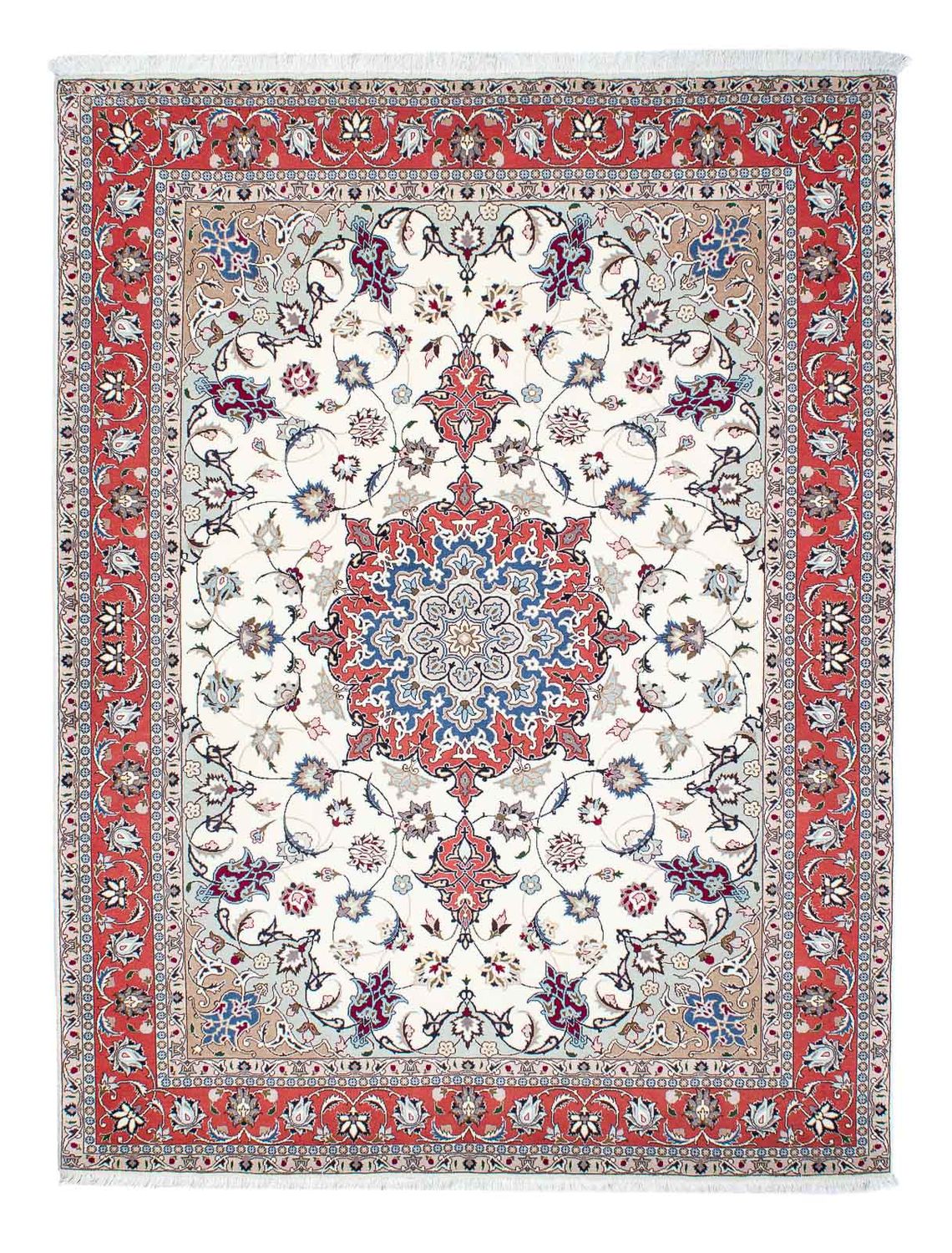 Tappeto Persero - Tabriz - Reale - 198 x 151 cm - beige