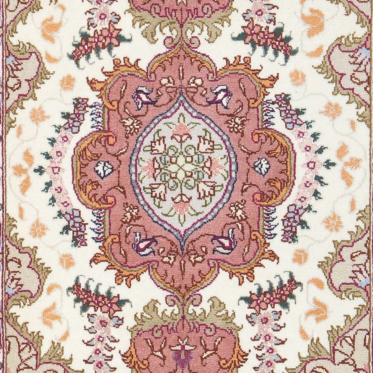 Tappeto Persero - Tabriz - Reale - 88 x 60 cm - beige