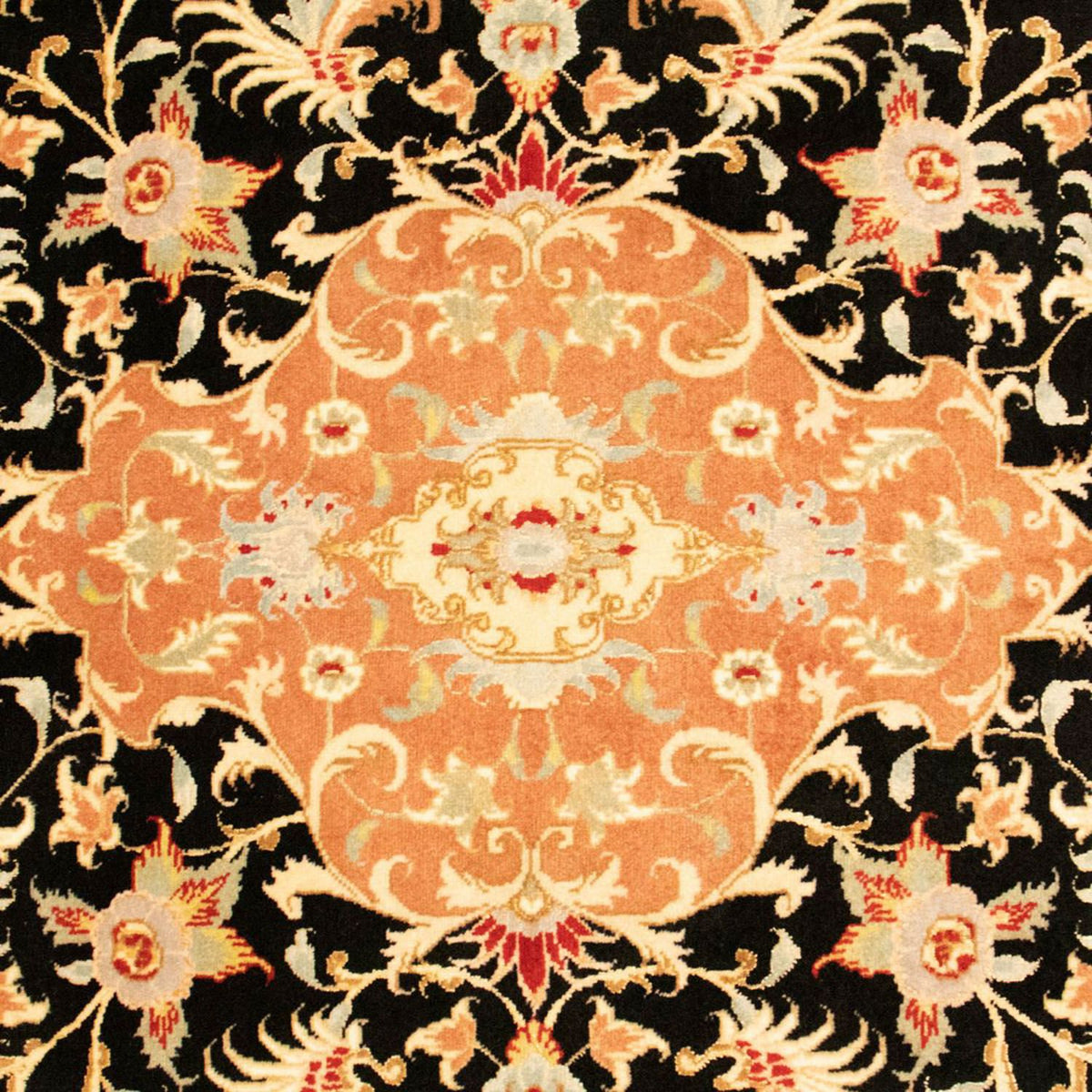 Tappeto Persero - Tabriz - Reale - 150 x 101 cm - nero