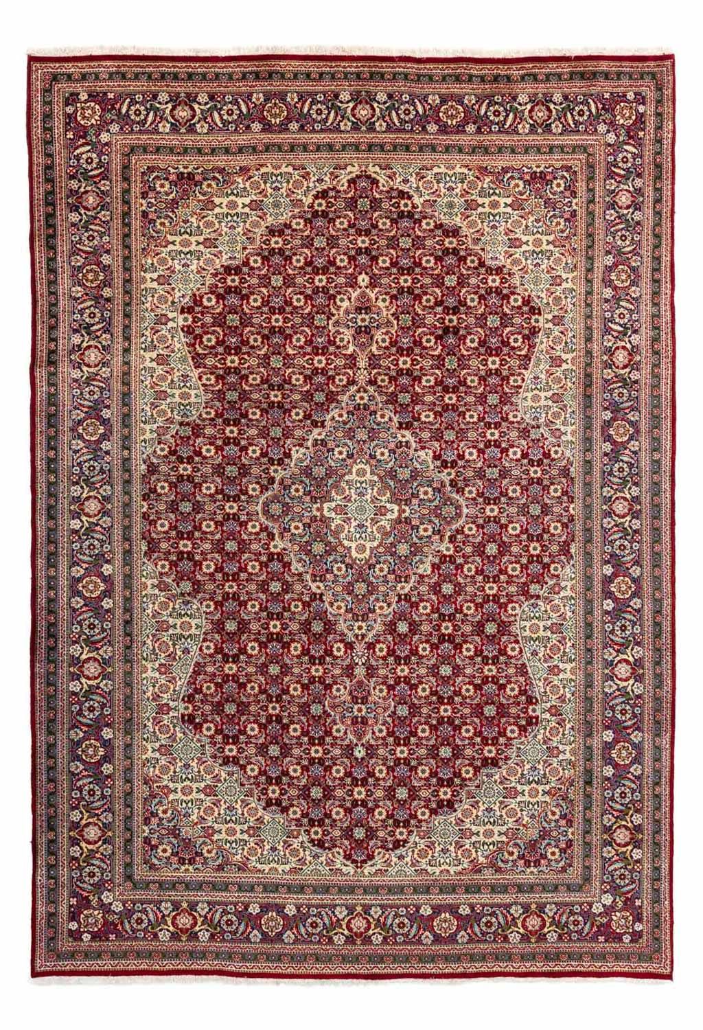Tappeto Persero - Tabriz - Reale - 292 x 210 cm - rosso scuro
