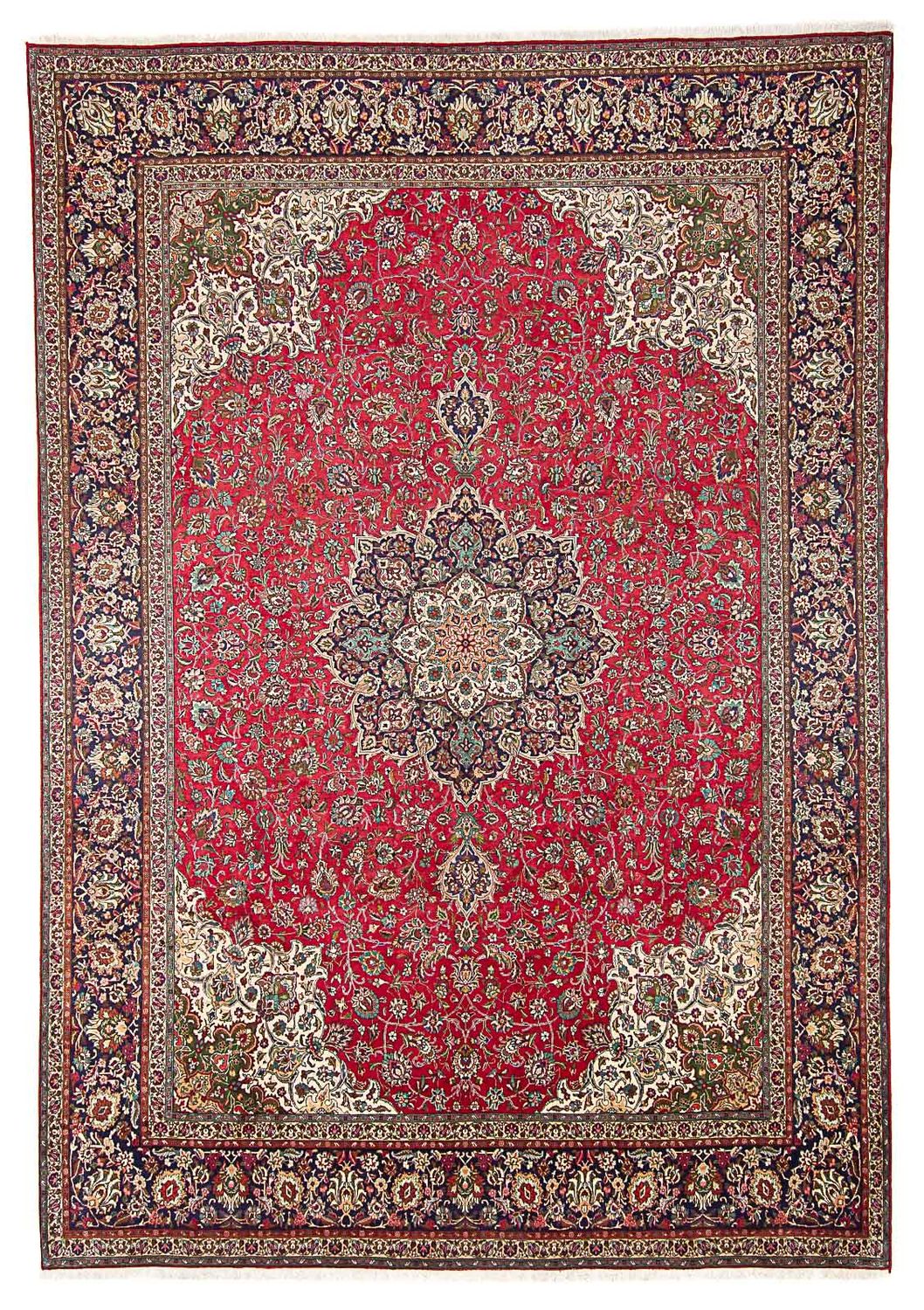 Tappeto Persero - Tabriz - Reale - 405 x 300 cm - rosso