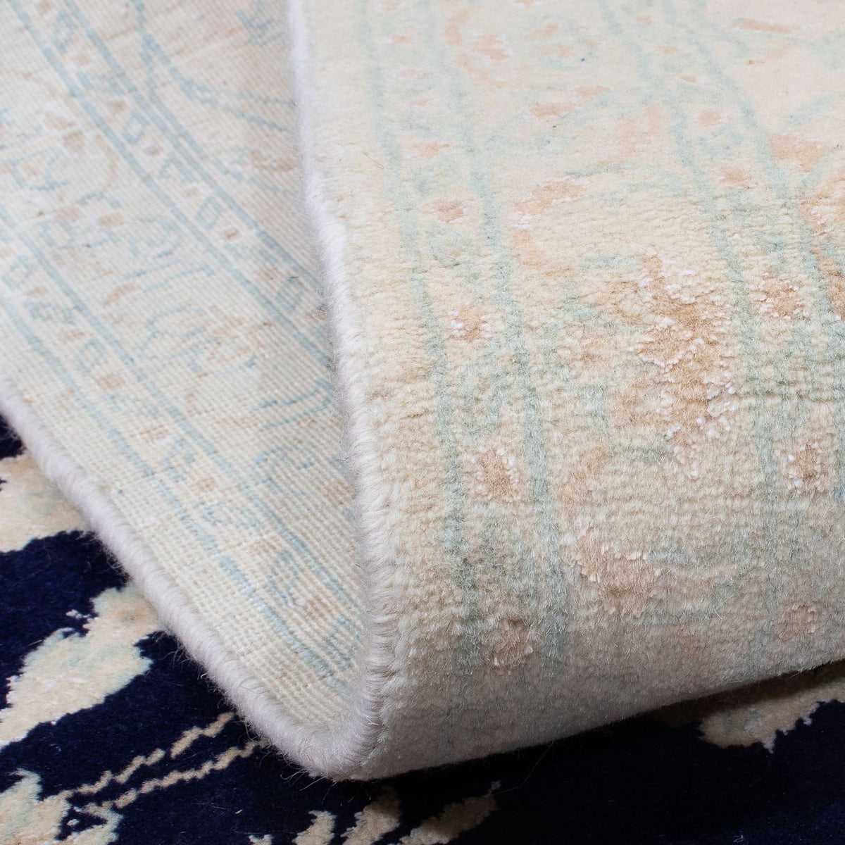 Tappeto Persero - Nain - 300 x 197 cm - blu scuro