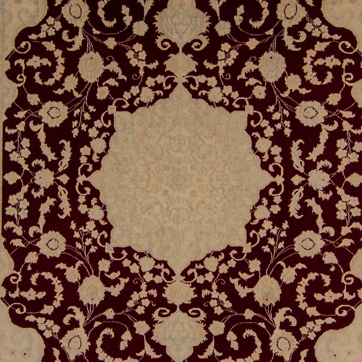 Tappeto Persero - Nain - 328 x 249 cm - rosso scuro