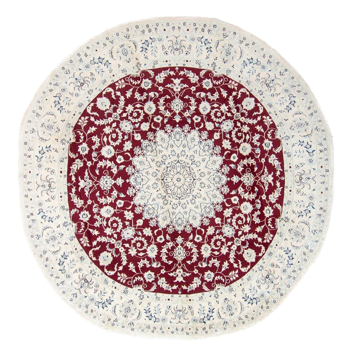 Tappeto Persero - Nain rotondo  - 300 x 300 cm - rosso scuro