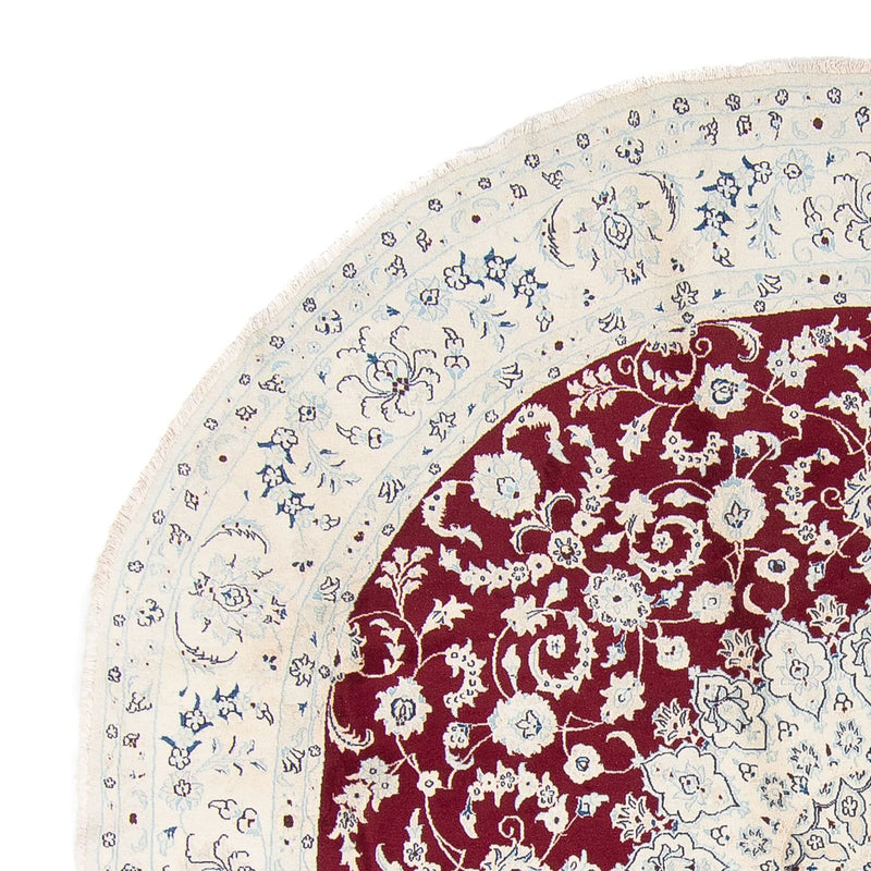 Tappeto Persero - Nain rotondo  - 300 x 300 cm - rosso scuro