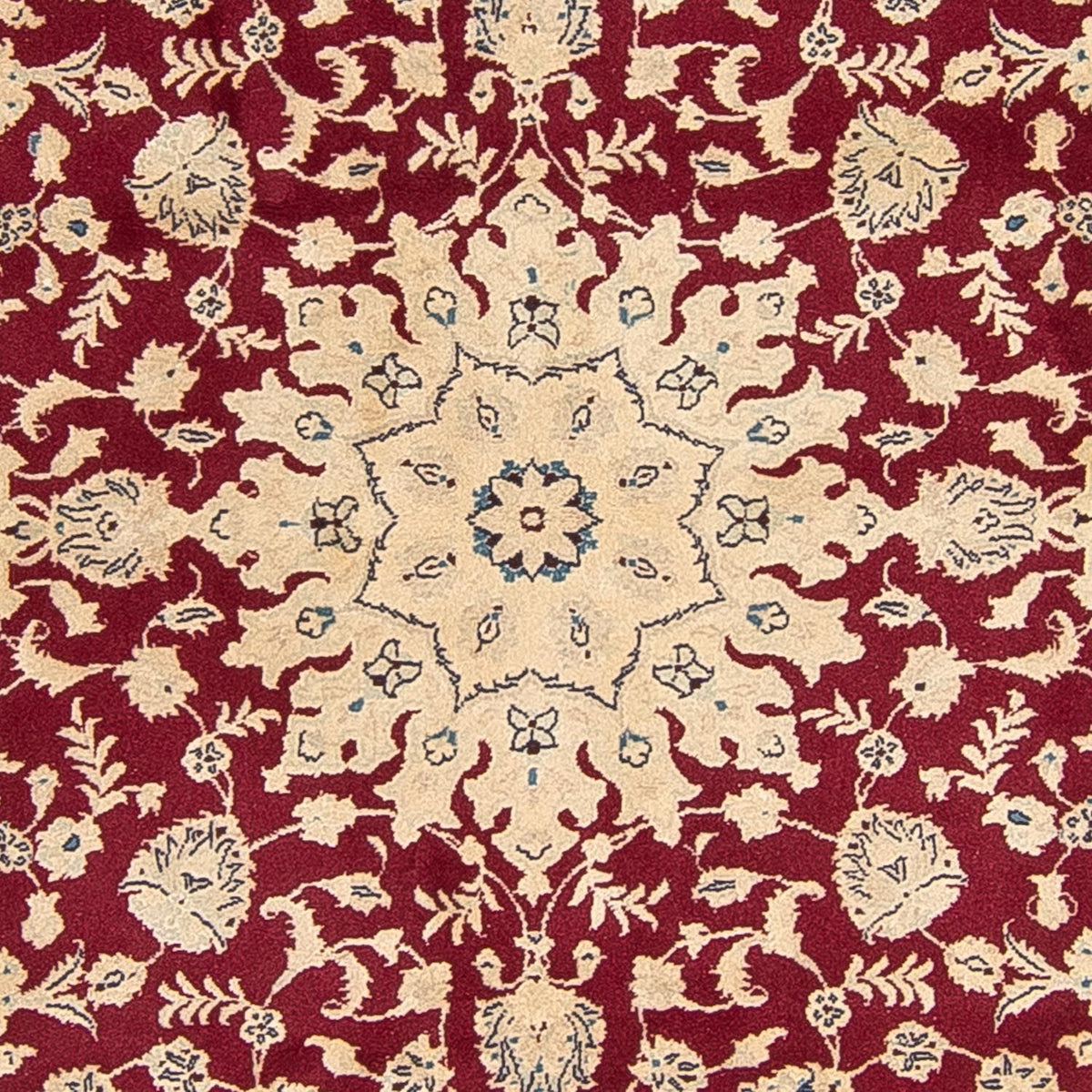 Tappeto Persero - Nain rotondo - 242 x 242 cm - rosso scuro