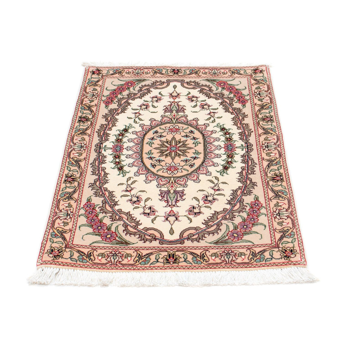 Tappeto Persero - Tabriz - Reale - 90 x 60 cm - beige