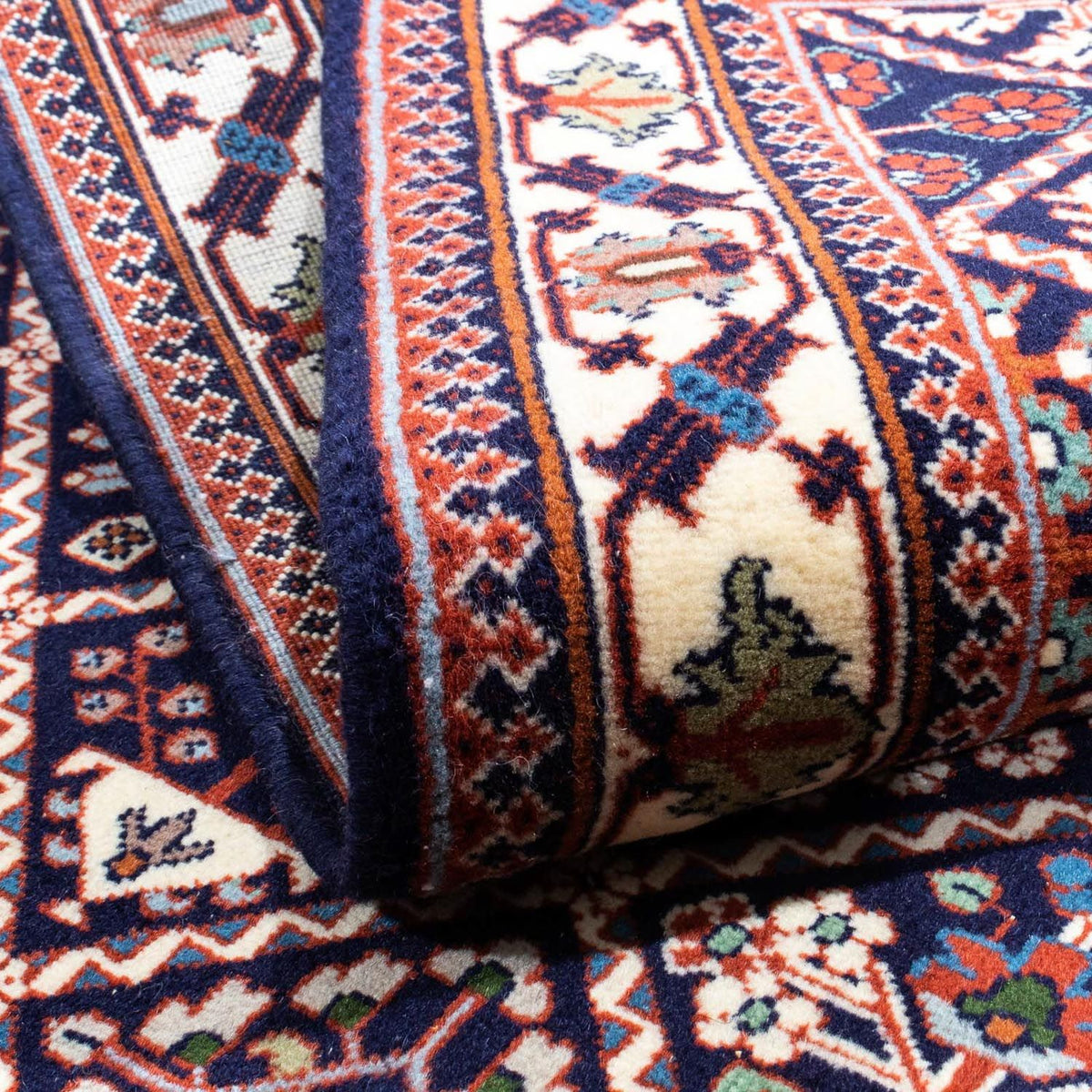 Tappeto Persero - Nomade - 153 x 111 cm - blu scuro