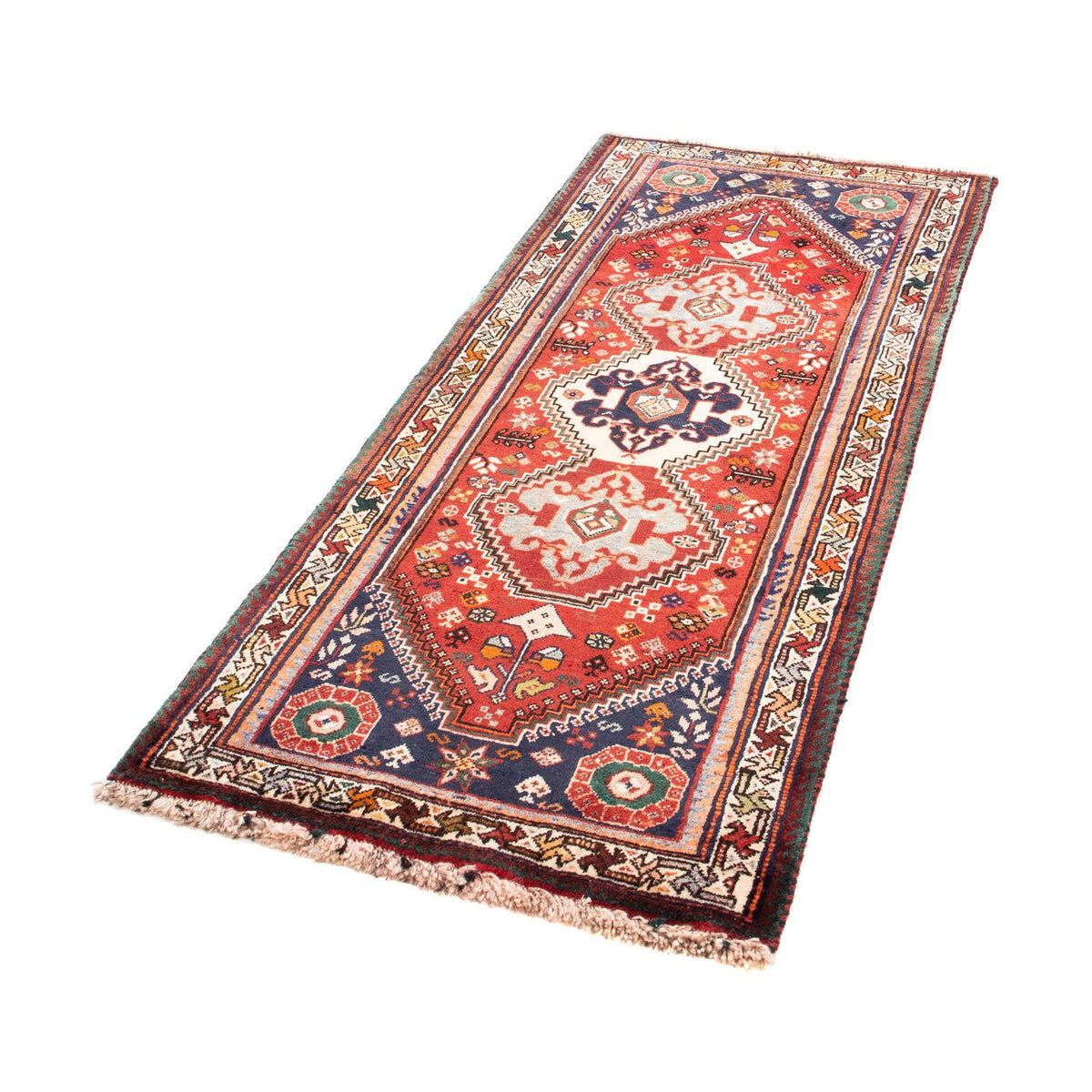 Tappeto corsia Tappeto Persero - Nomade - 169 x 74 cm - rosso