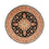 Tappeto Persero - Tabriz - Reale rotondo  - 100 x 100 cm - blu scuro