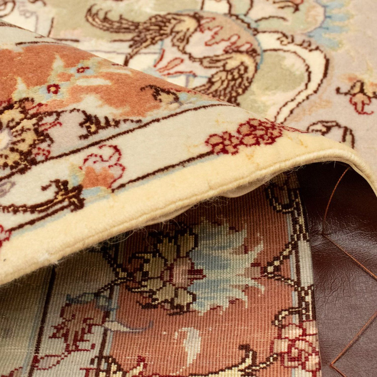 Tappeto Persero - Tabriz - Reale - 143 x 102 cm - beige