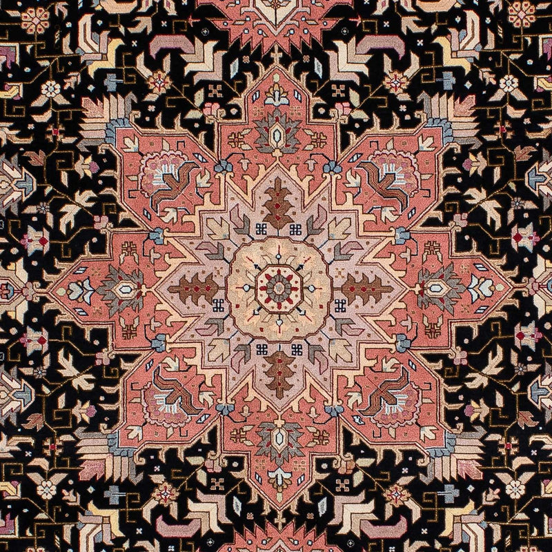 Tappeto Persero - Tabriz - Reale - 196 x 152 cm - blu scuro