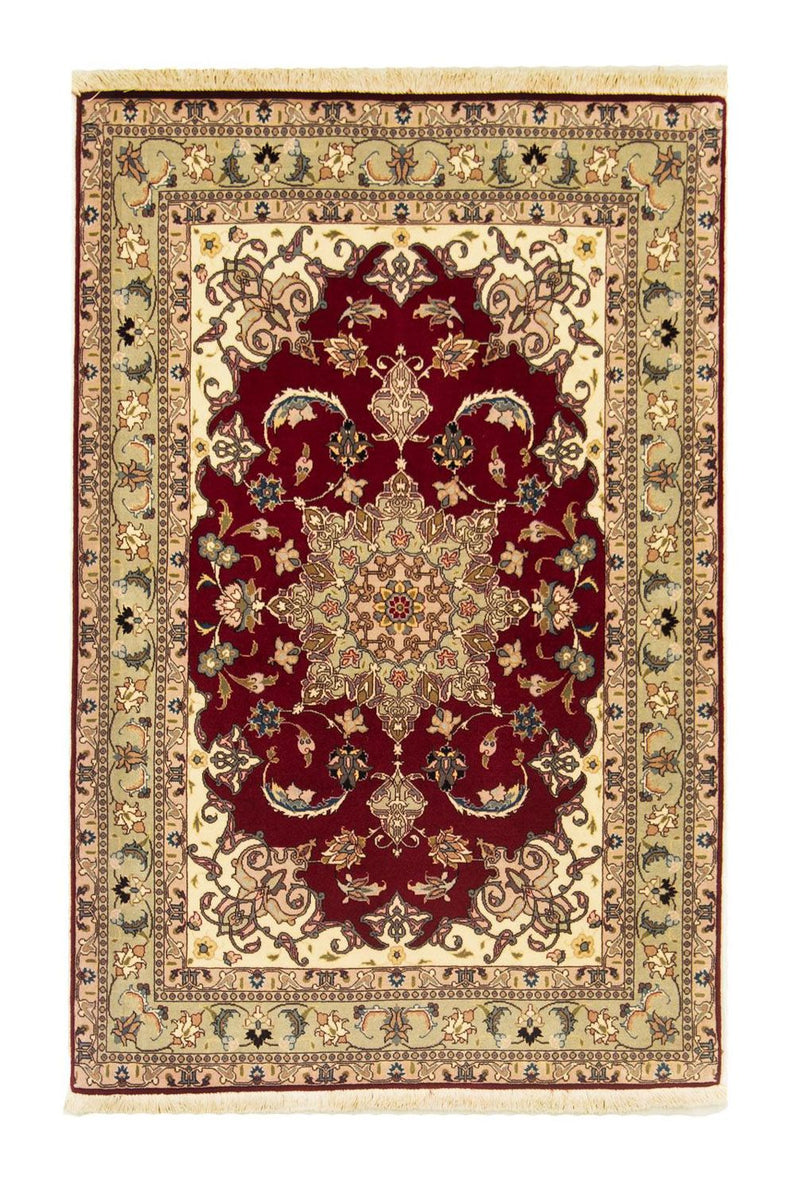Tappeto Persero - Tabriz - Reale - 150 x 99 cm - rosso