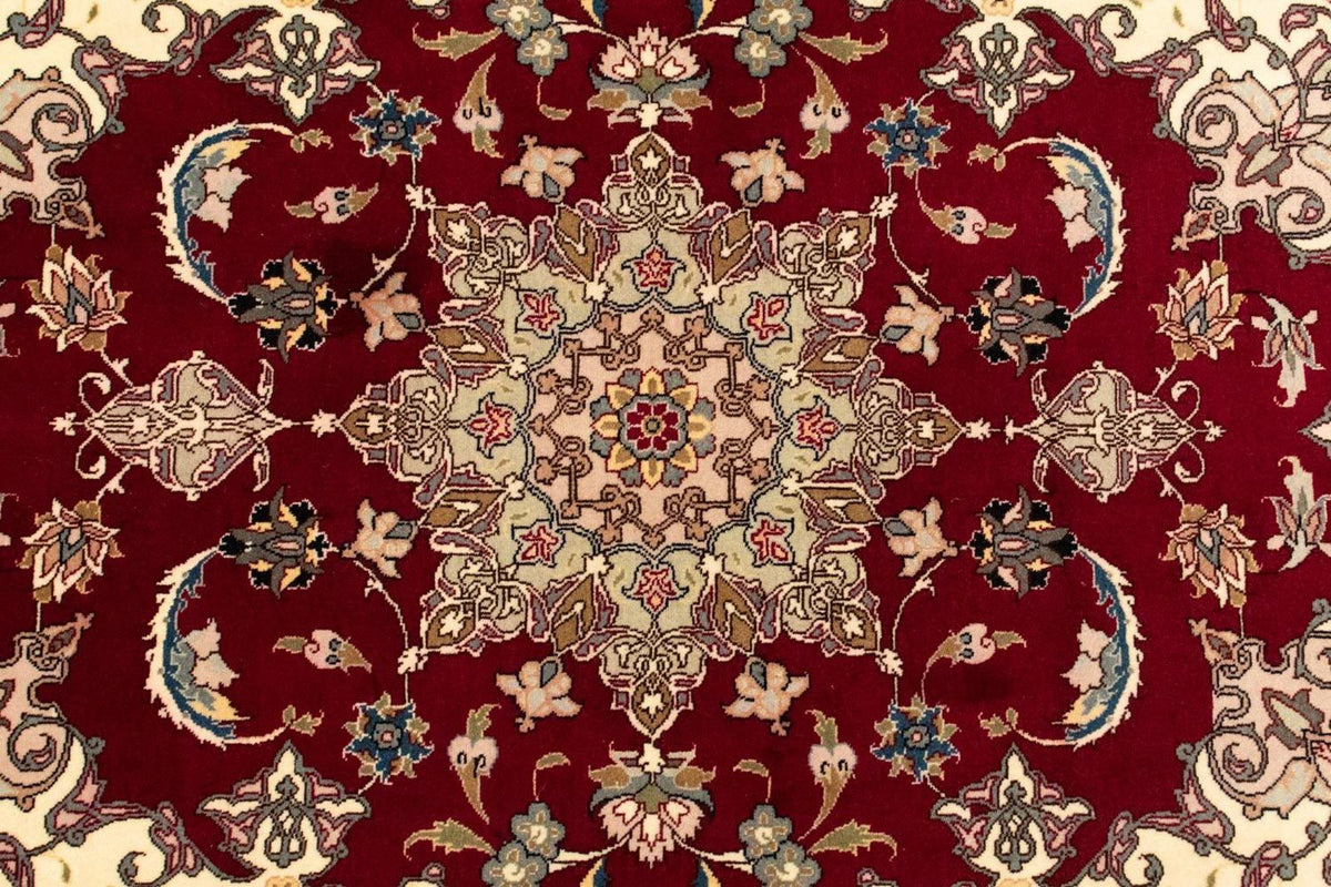 Tappeto Persero - Tabriz - Reale - 150 x 99 cm - rosso