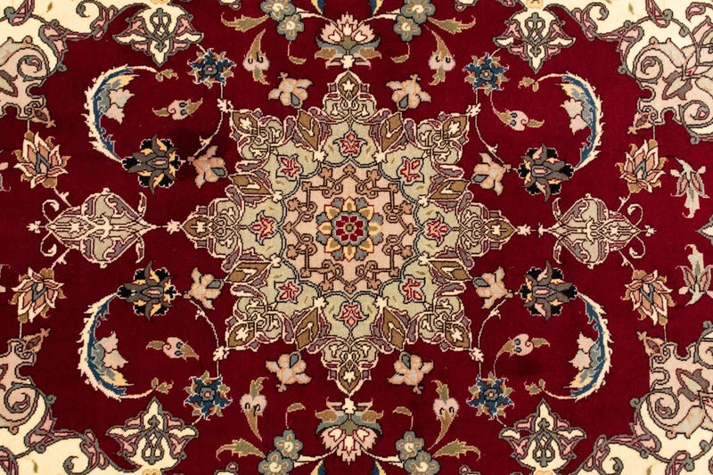 Tappeto Persero - Tabriz - Reale - 150 x 99 cm - rosso