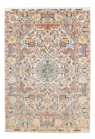 Tabriz - 60 Raj Tappeto 209x306cm - Tappeto persiano