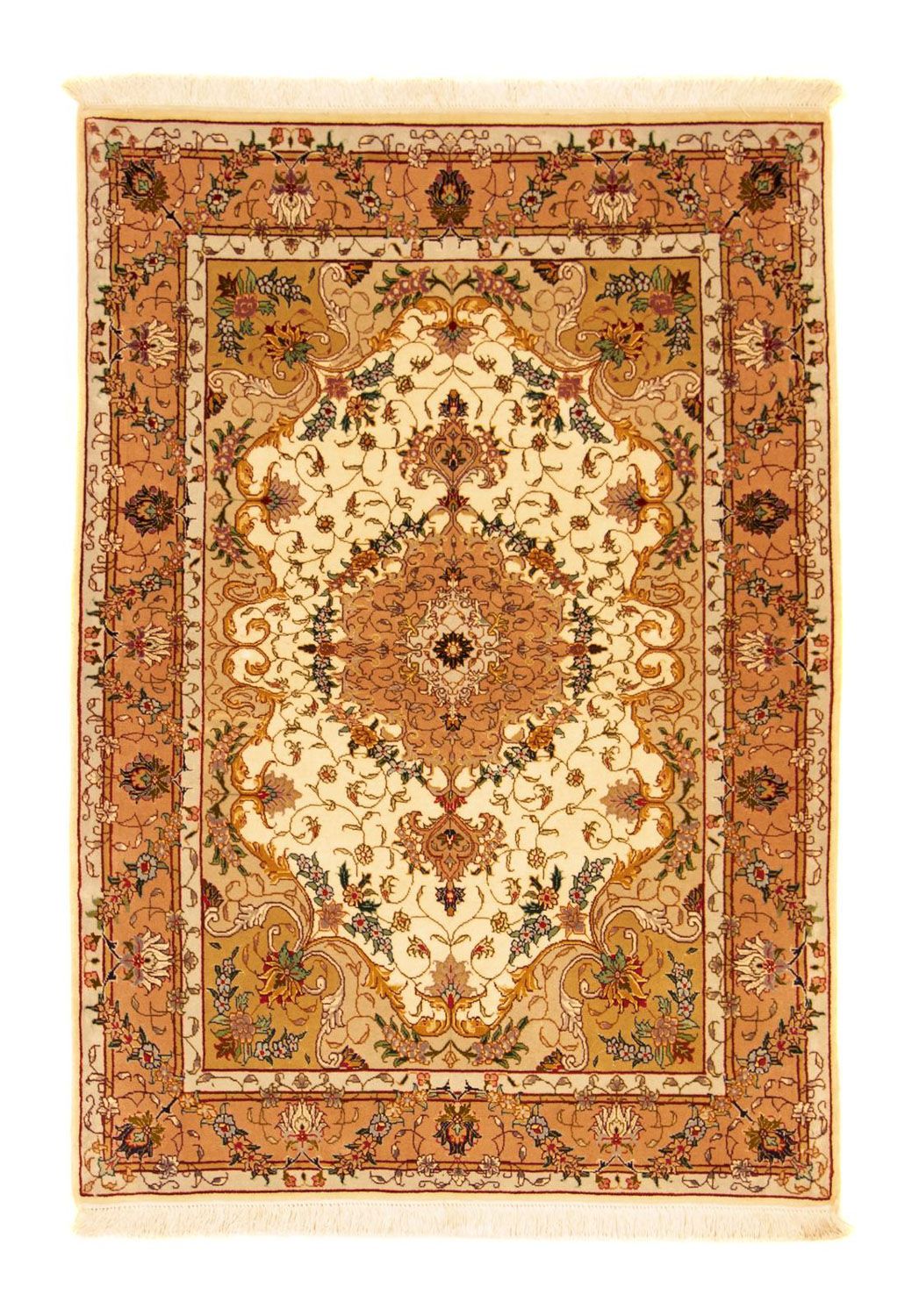 Tappeto Persero - Tabriz - Reale - 150 x 103 cm - beige