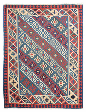 Tappeto Kelim - Orientale - 322 x 252 cm - multicolore