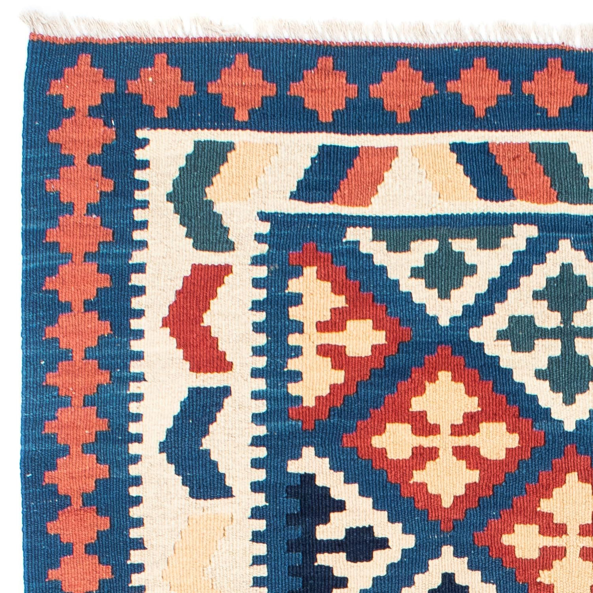 Tappeto Kelim - Orientale - 170 x 128 cm - blu