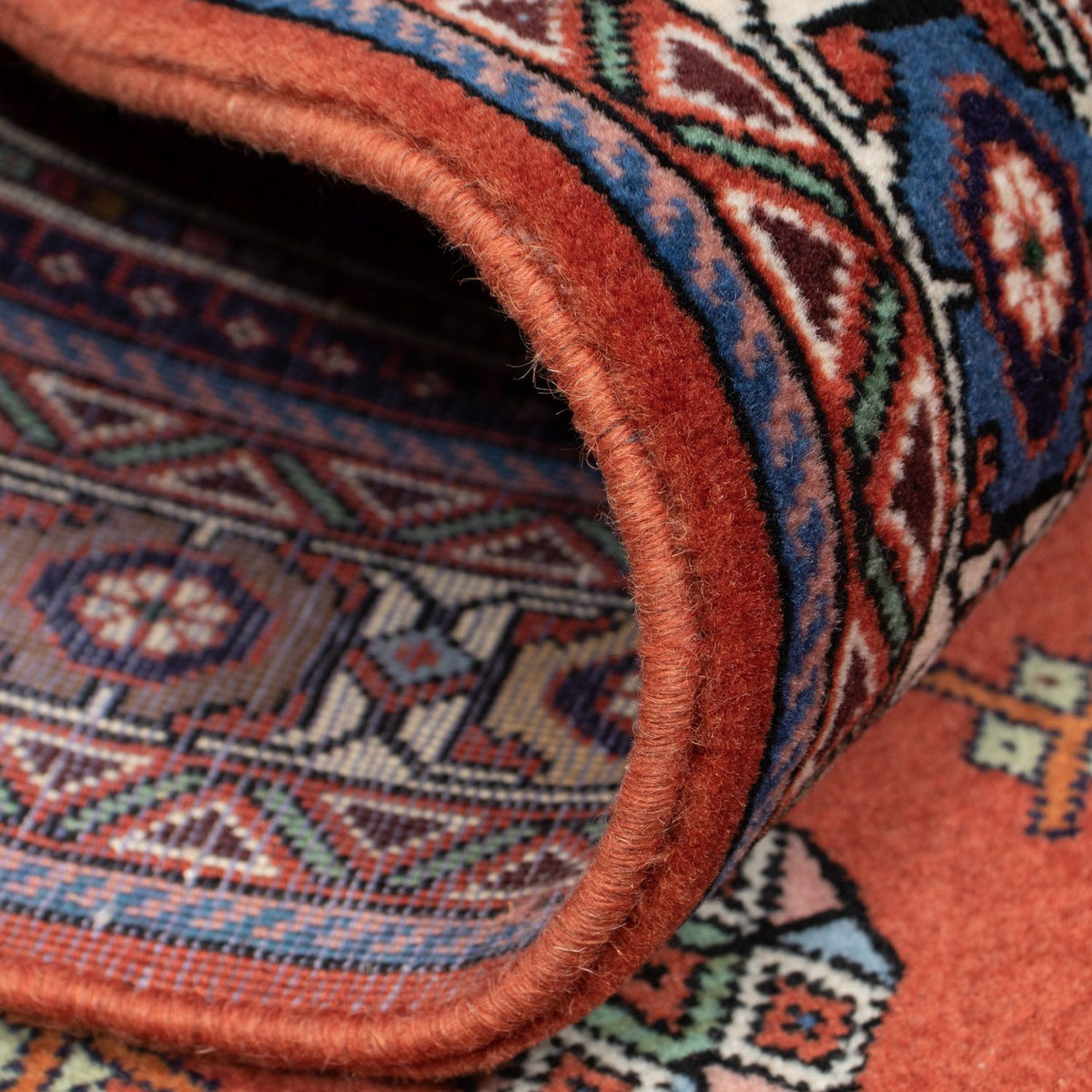 Tappeto corsia Tappeto Persero - Nomade - 193 x 82 cm - ruggine