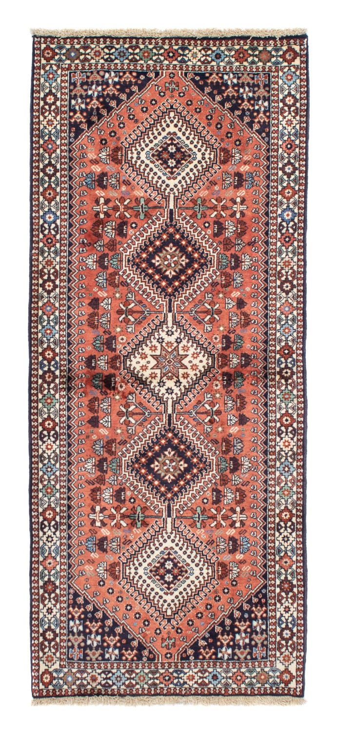Tappeto corsia Tappeto Persero - Nomade - 199 x 80 cm - rosso chiaro