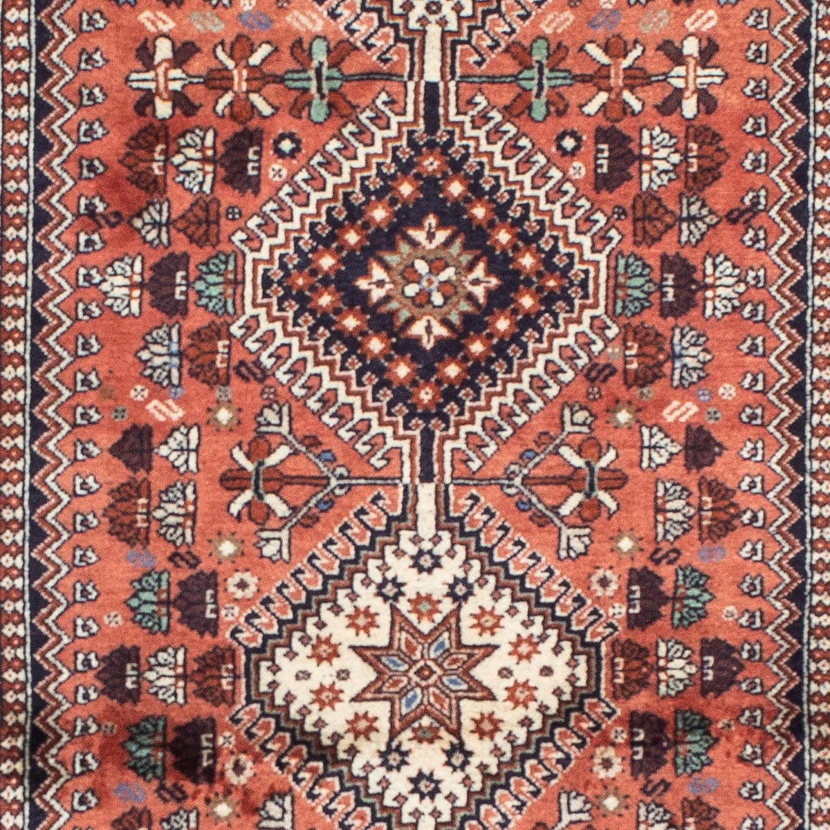 Tappeto corsia Tappeto Persero - Nomade - 199 x 80 cm - rosso chiaro
