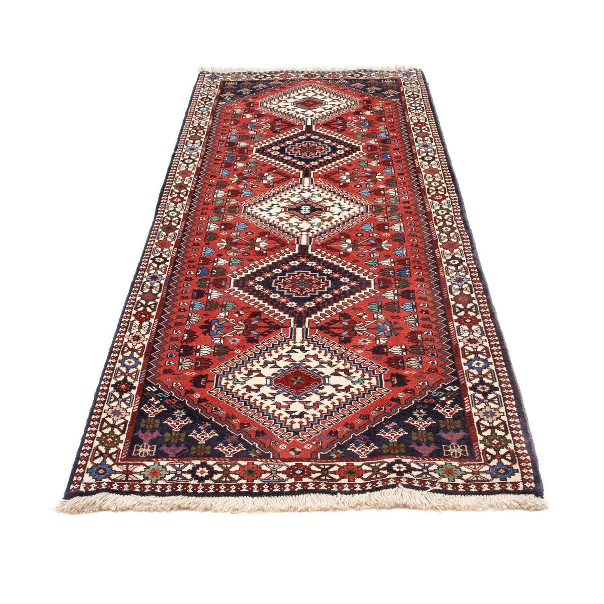 Tappeto corsia Tappeto Persero - Nomade - 217 x 83 cm - rosso