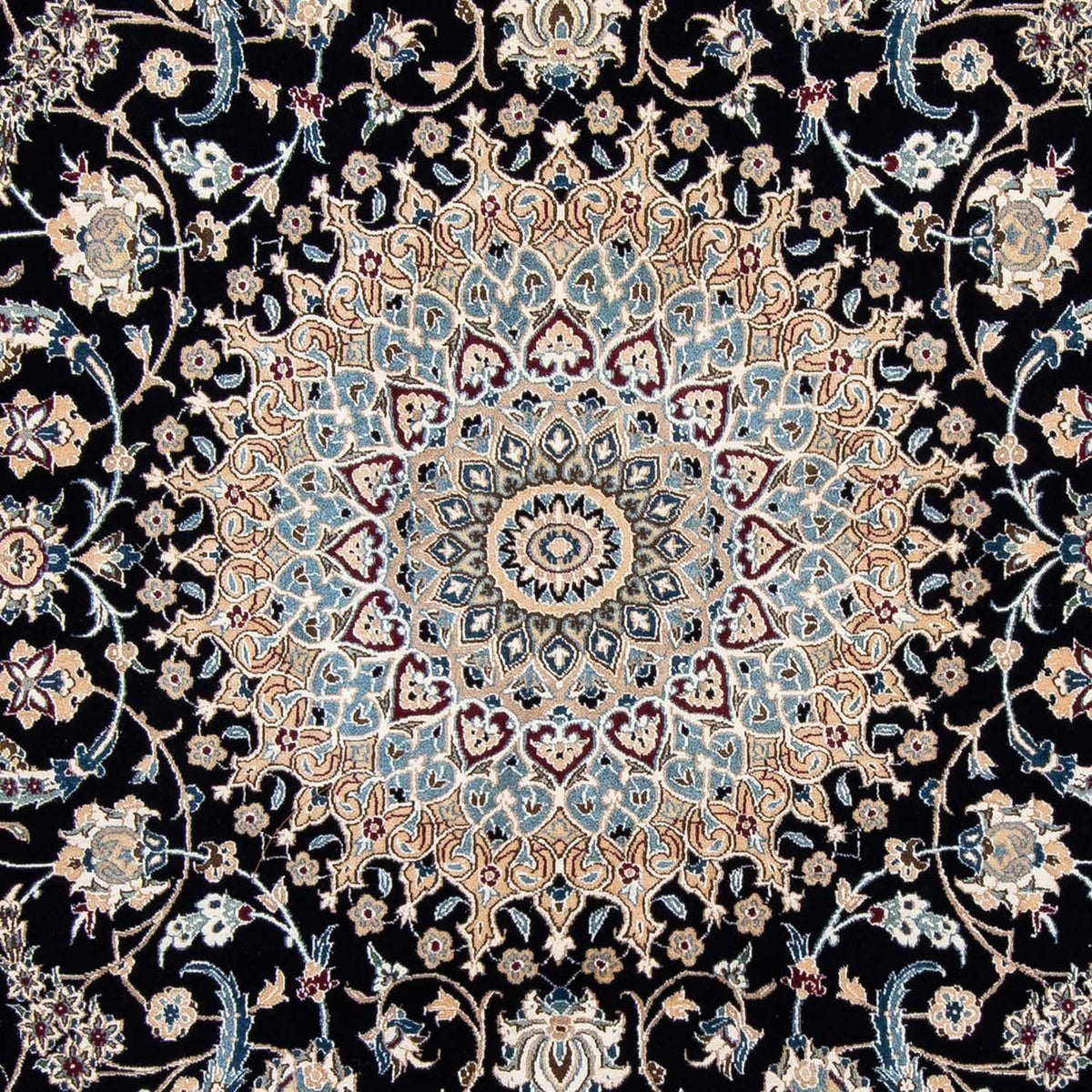 Tappeto Persero - Nain - Premio - 317 x 193 cm - nero