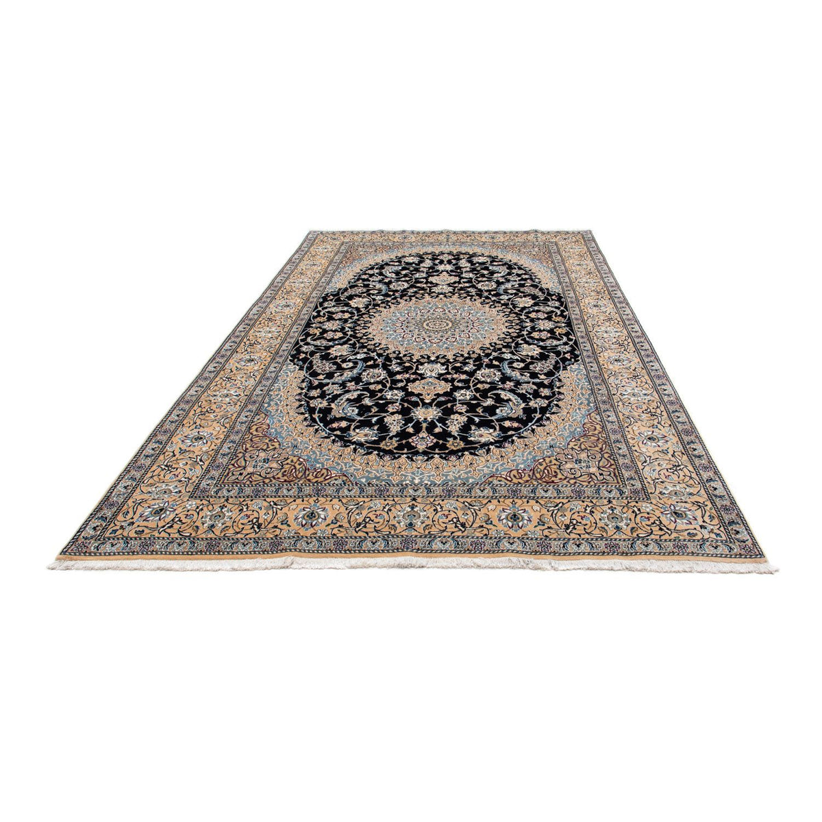 Tappeto Persero - Nain - Premio - 317 x 193 cm - nero