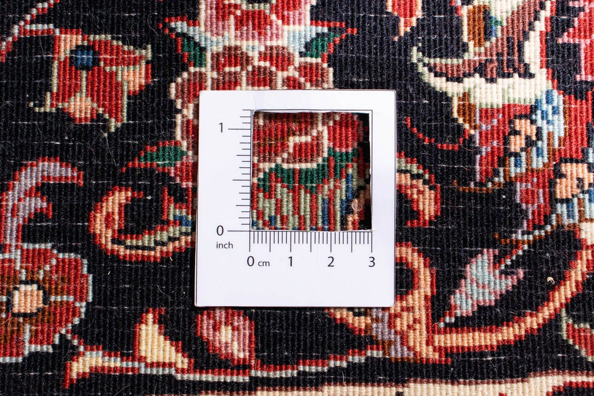 Tappeto Persero - Bidjar rotondo  - 247 x 247 cm - rosso scuro