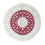 Tappeto Persero - Nain rotondo - 293 x 293 cm - rosso scuro