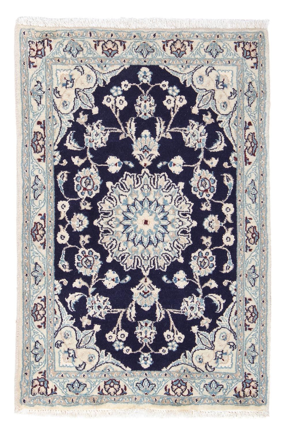Tappeto Persero - Nain - 85 x 55 cm - blu scuro