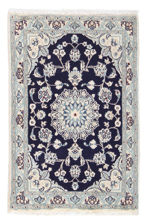 Tappeto Persero - Nain - 85 x 55 cm - blu scuro