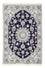 Tappeto Persero - Nain - 85 x 55 cm - blu scuro