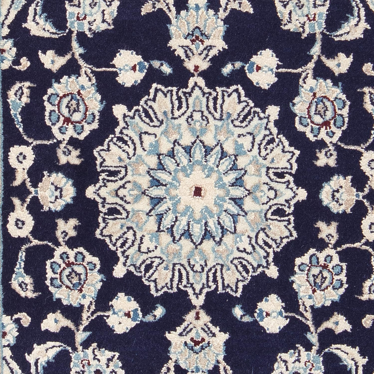 Tappeto Persero - Nain - 85 x 55 cm - blu scuro