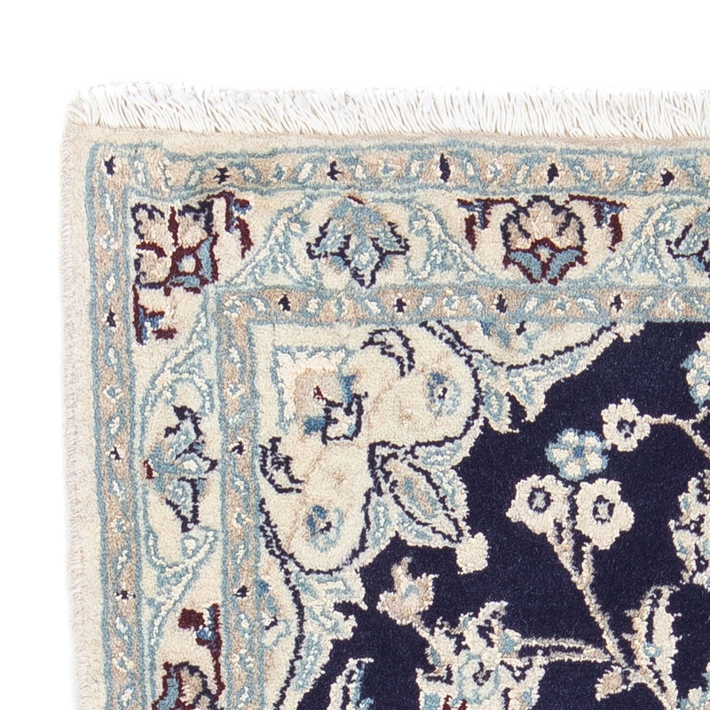Tappeto Persero - Nain - 85 x 55 cm - blu scuro