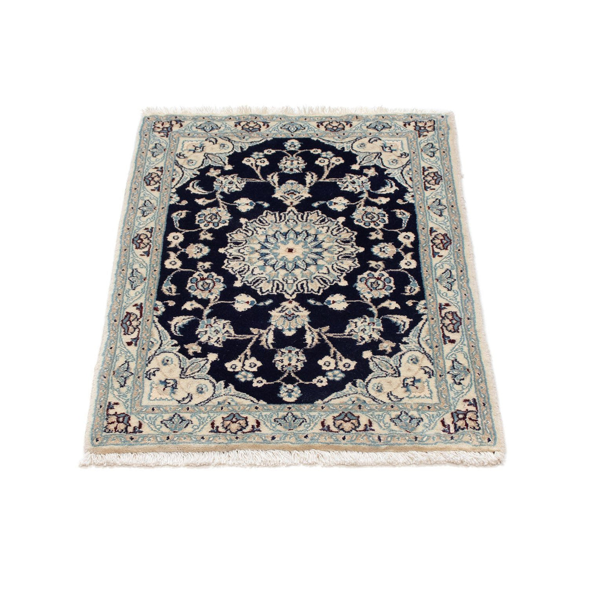 Tappeto Persero - Nain - 85 x 55 cm - blu scuro