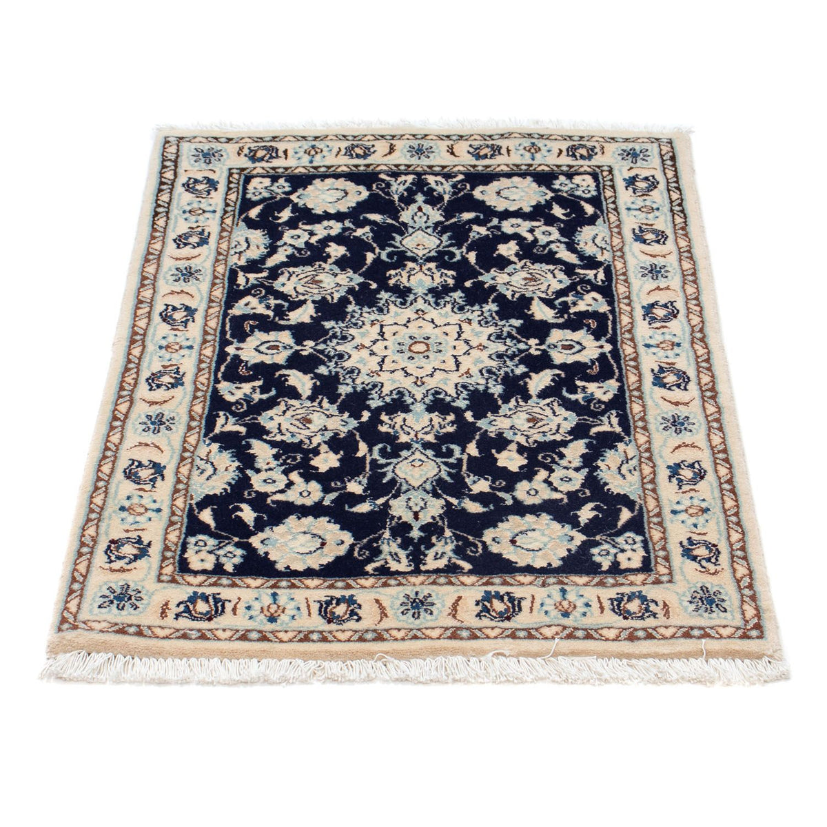 Tappeto Persero - Nain - Reale - 85 x 55 cm - blu scuro